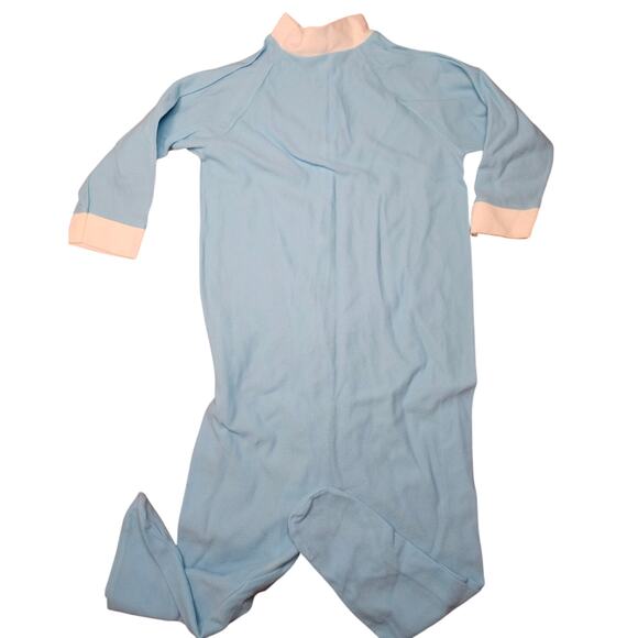 Vintage Baby Sleepers 2 Gerber Babygro Small up to 10lbs (705) - Picture 7 of 8